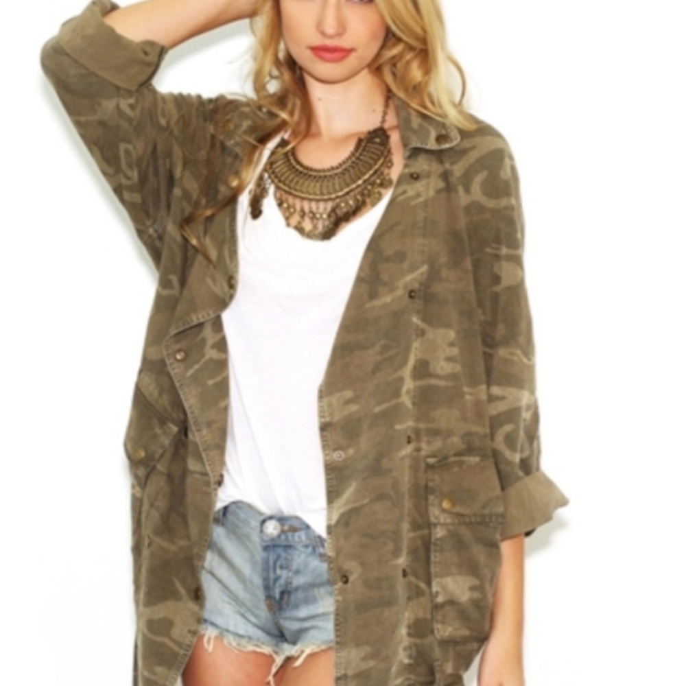 Current/Elliott Camo Jacket